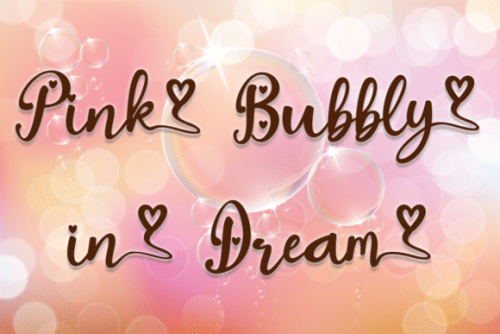Little Bubbly Font 2