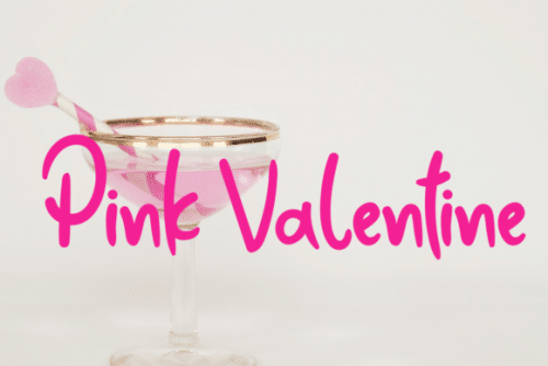 Love February Display Font 3