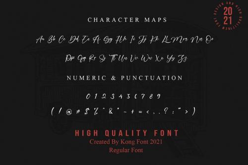 Lovely Australia Script Font 7