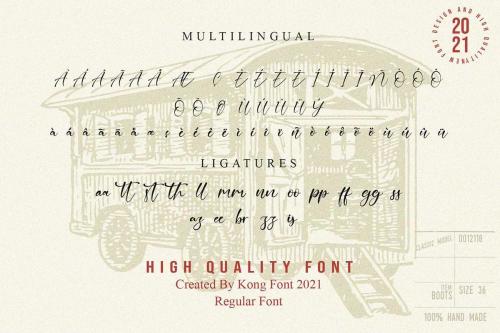 Lovely Australia Script Font 8