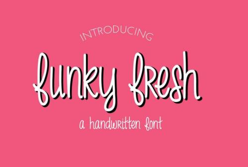 MRF Funky Fresh Font 2