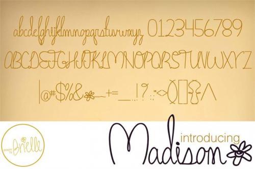 Madison Font  1