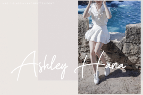 Magic Glass Handwritten Font 2