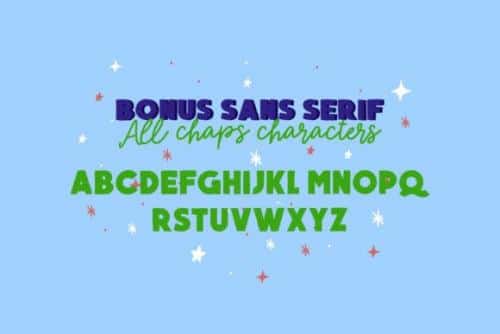 Magical Shiny Font 4