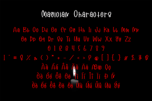 Magician Display Font 4