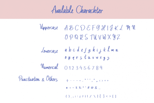 Malino Candy Script Font 6