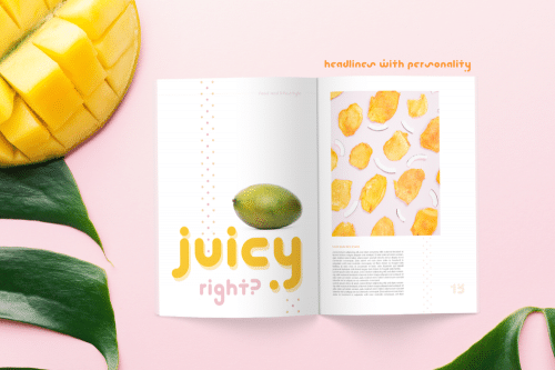 Mango Display Font 7