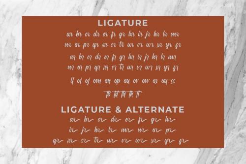 Marilands Script Font 4