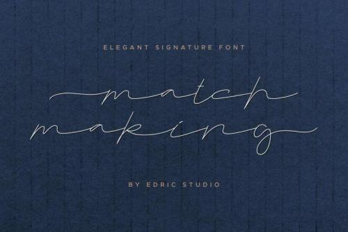 Matchmaking Handwriting Font