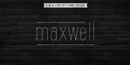 Maxwell Sans Font Family 1