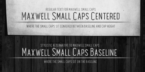Maxwell Sans Font Family 2