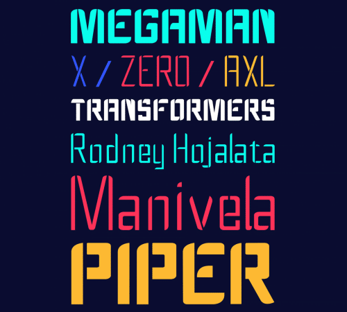 Mech-Display-Font-14