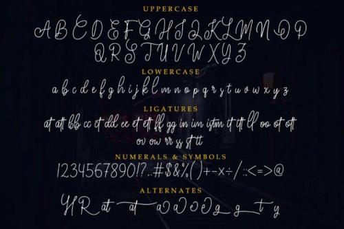 Meghatone Handwritten Font 11