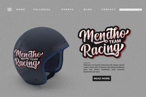 Mendoan Script Font 4