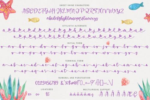 Mermaid Stories Font 8