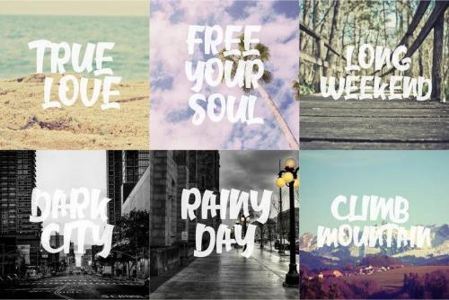 Middle Class Script Font 6