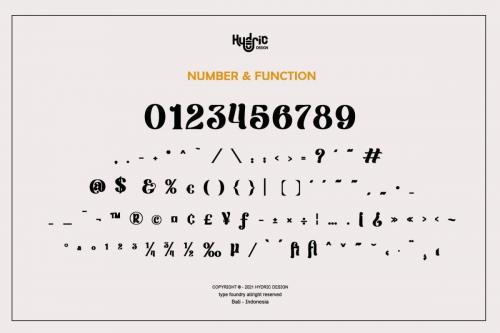 Milli Display Typeface 4