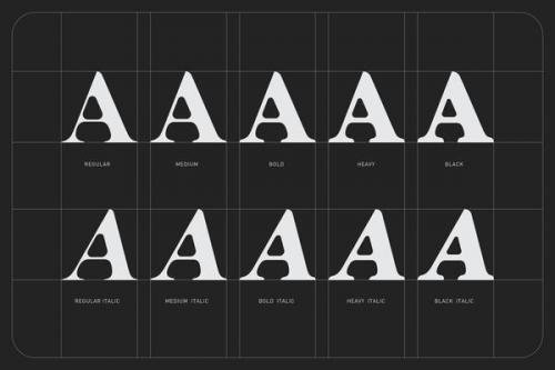 Modyst Serif Font 3