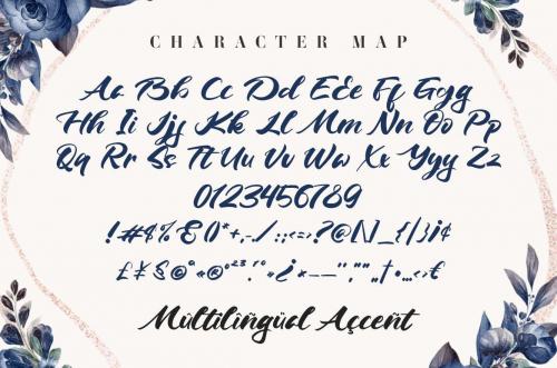 Monday Fresh Calligraphy Font 6