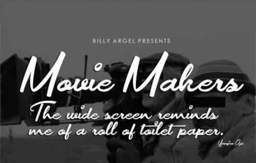 Movie Makers Font