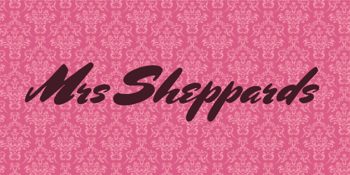 Mrs Sheppards Font 4