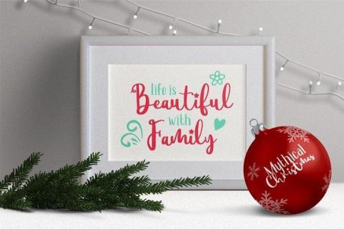 Mythical Christmas Font  1