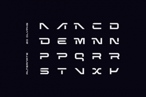 Nebula Font 4