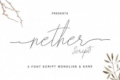 Nether Handwritten Font 1