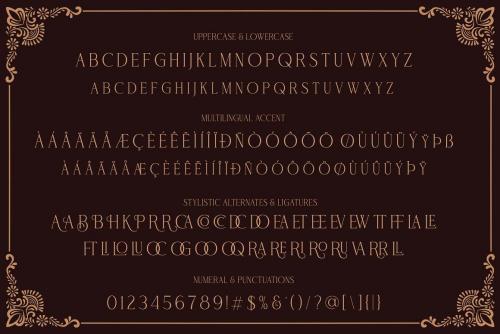 Nevoclara Modern Vintage Font 9