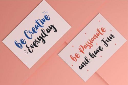 Ocean Sunshine Script Font 6