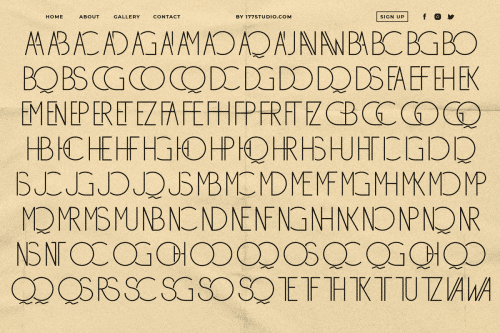 Ohio Font 5