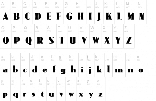 Omega CAT Font 1