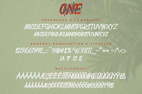 Onebillion Script Font Duo 4