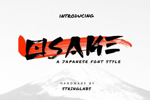 Osake Brush Font 1