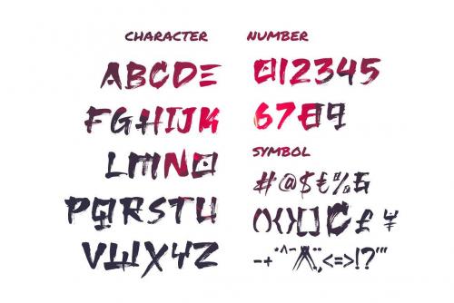 Osake Brush Font 15