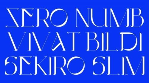 Otto Attack Type Display Font 2
