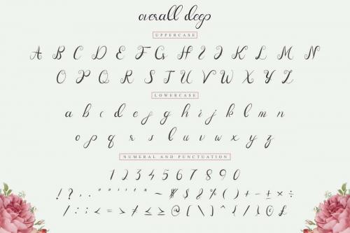 Overall Deep Font 6