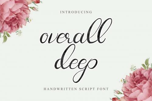 Overall Deep Font 9