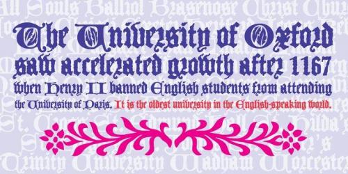 P22 Canterbury Font 2
