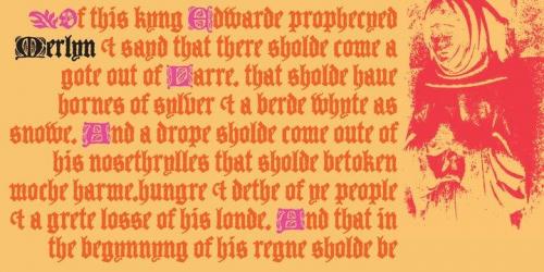 P22 Canterbury Font 5