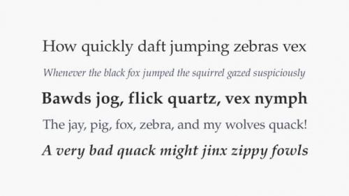 Palladio Serif Font 1