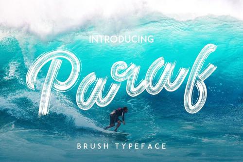 Paraf Brush Font