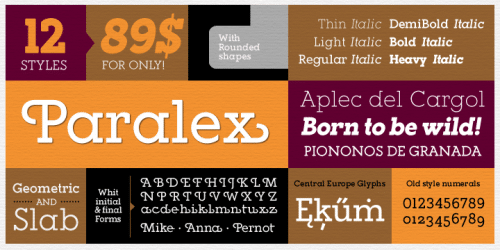 Paralex Font 2