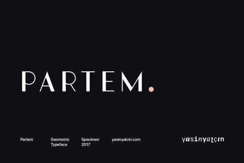 Partem Free Typeface 1