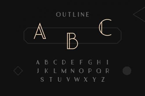 Partem Free Typeface 3