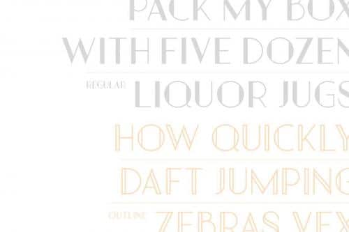 Partem Free Typeface 9