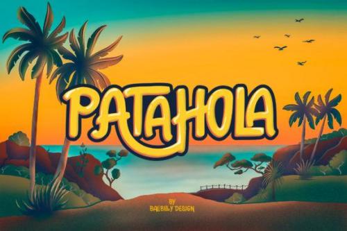 Patahola Playful Kids Font 1