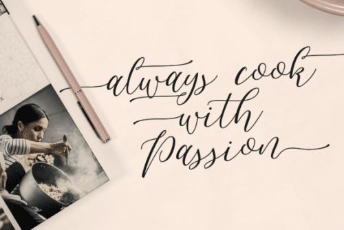 Pelana Calligraphy Font 2