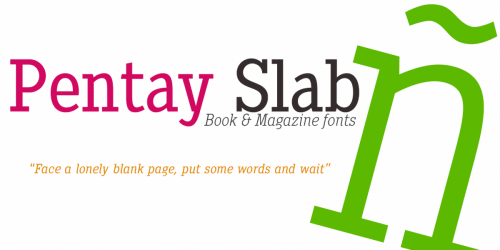 Pentay Slab Book Font 7