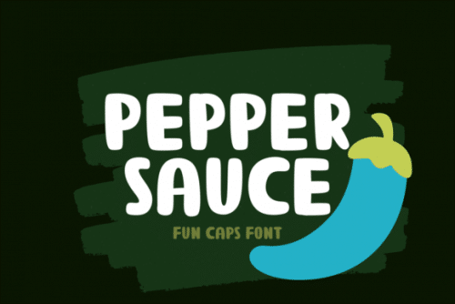 Pepper Sauce Font